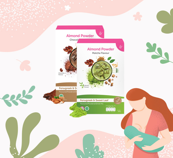 Mama’s Choice Almond Milk Powder เครื่องดื่มบำรุงน้ำนม