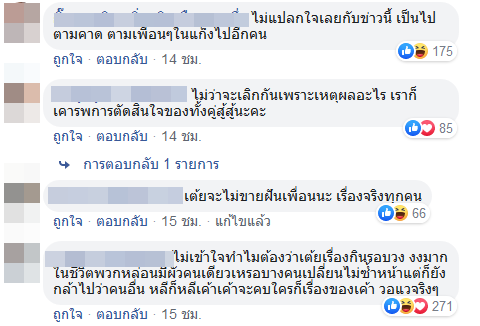 เต้ย อาเล็ก เลิกกัน