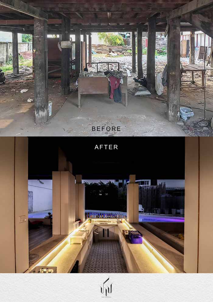 รีโนเวทบ้านไม้ใต้ถุนสูง