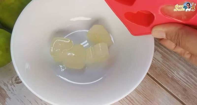 วิธีเก็บน้ำมะนาว