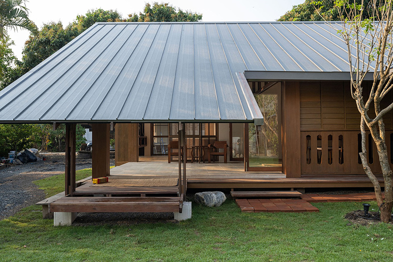 บ้านเจียงแสน บ้านไม้สตไล์พื้นถิ่น