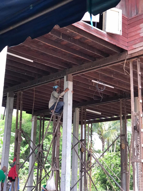 รีโนเวทบ้านไม้เก่า