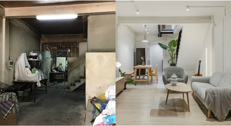 รีโนเวทตึกแถว 3 ชั้น