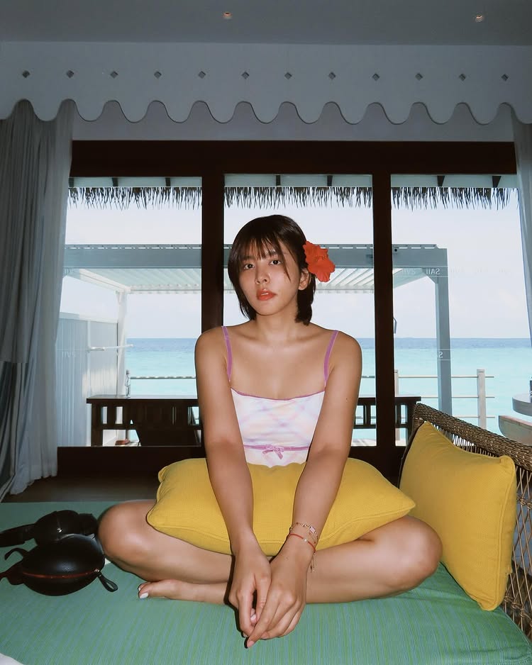 หนูนา หนึ่งธิดา นุ่งวันพีซ จัดลุคเซ็กซี่เบา ๆ ที่มัลดีฟส์