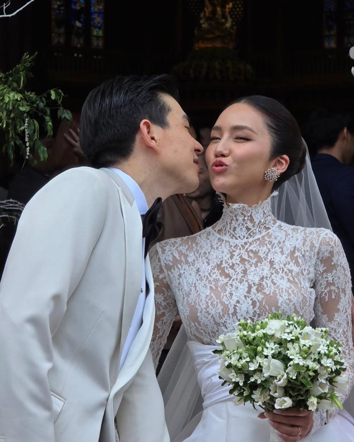 อาชิ อาชิตา เข้าพิธีแต่งงานหวานชื่น