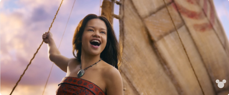 Disney’s Moana โมอาน่า หนังไลฟ์แอ็คชั่น ภาพตัวอย่าง