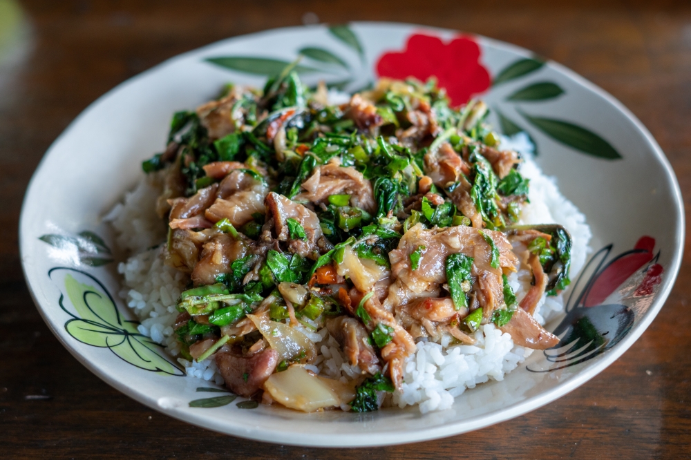 สูตรกะเพราขาหมู
