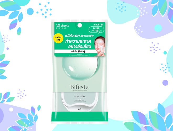 Bifesta แผ่นเช็ดเครื่องสำอาง Cleansing Wipes ยี่ห้อไหนดี