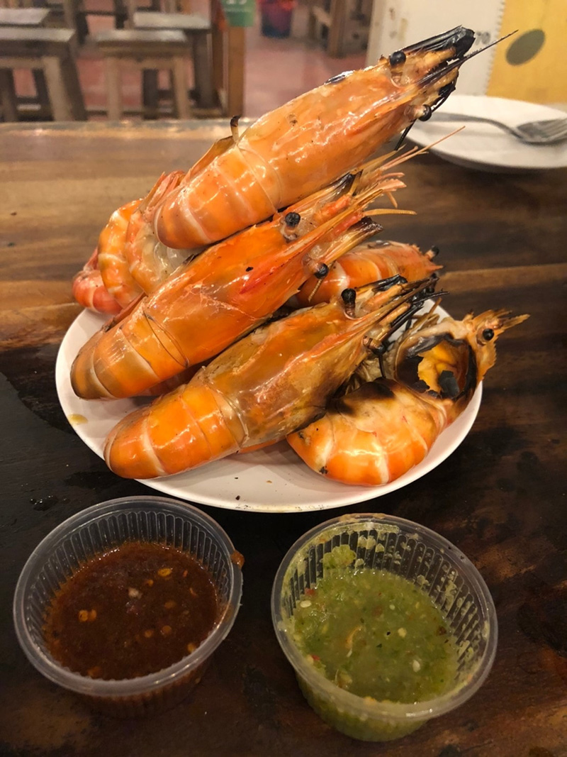 บุฟเฟ่ต์กุ้งแม่น้ำ
