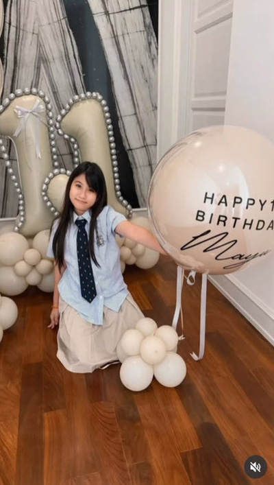 HBD น้องมายู 11 ขวบแล้ว เมย์โพสต์ซึ้ง แต่มีพีคตอนจบ