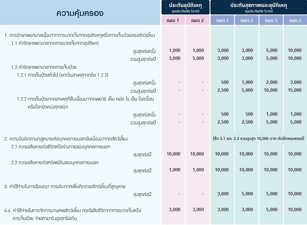 ประกันสัตว์เลี้ยง ฟอลคอนประกันภัย