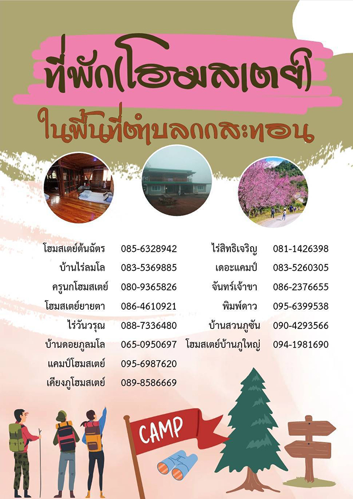 ภูลมโล 2567 ที่พัก