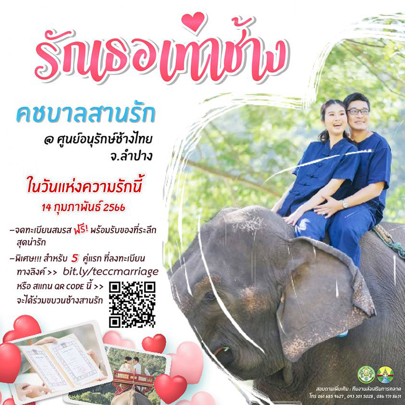 สถานที่จัดกิจกรรมวันวาเลนไทน์ 2566