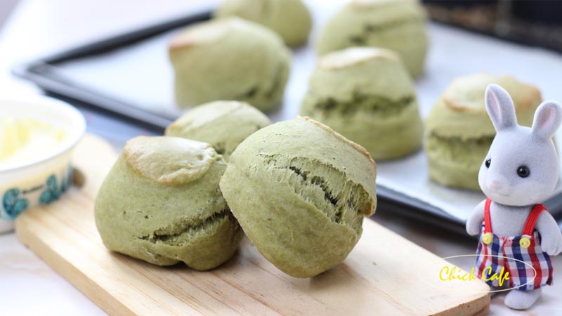 สโคนชาเขียว