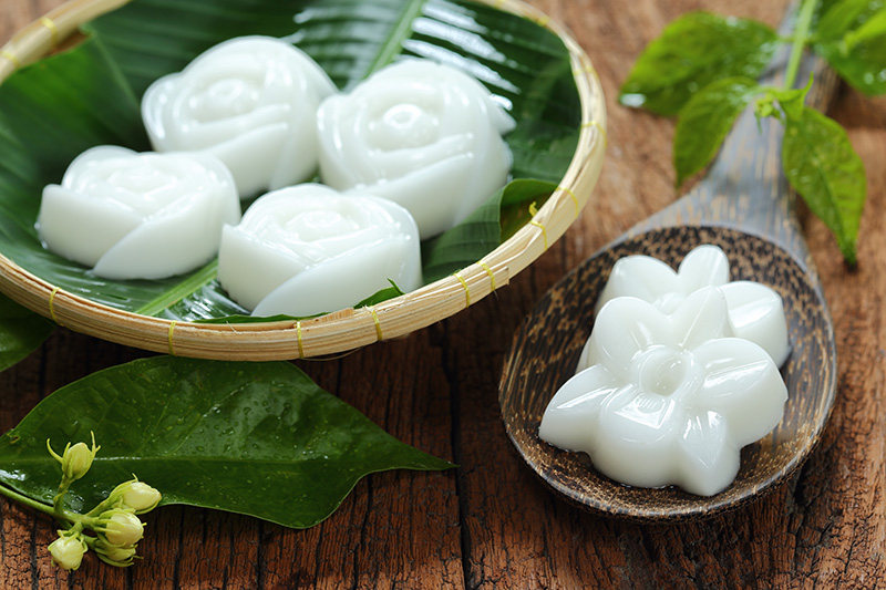 สูตรวุ้นกะทิมะพร้าวอ่อน