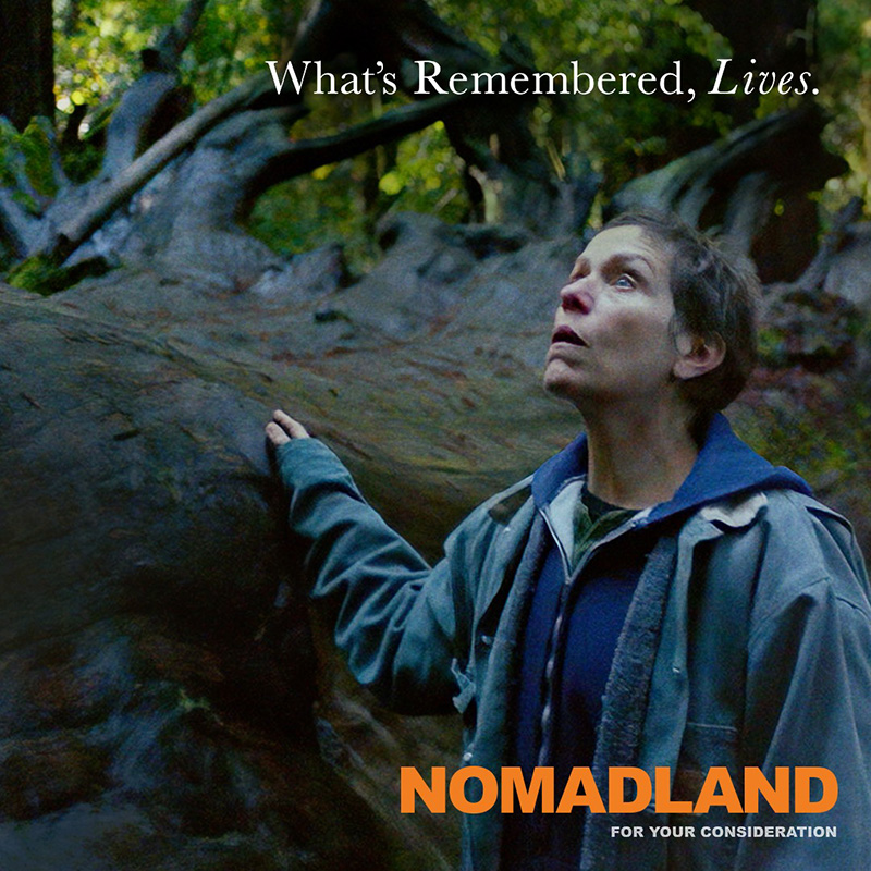 หนังฟีลเที่ยว สร้างแรงบันดาลใจ Nomadland (2020)