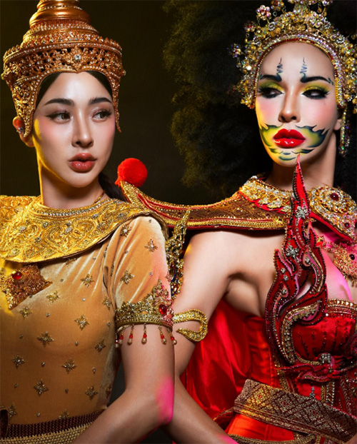 นัท นิสามณี - แนน ลฎาภา Ayothaya Makeup