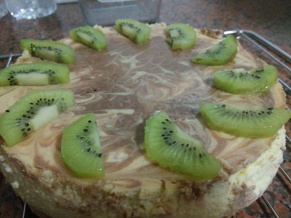 ชีสเค้กนูเทลล่ากีวี