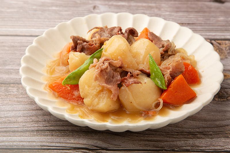 นิคุจากะ Nikujaga อาหารญี่ปุ่น เมนูโฮมเมด สูตรอาหาร