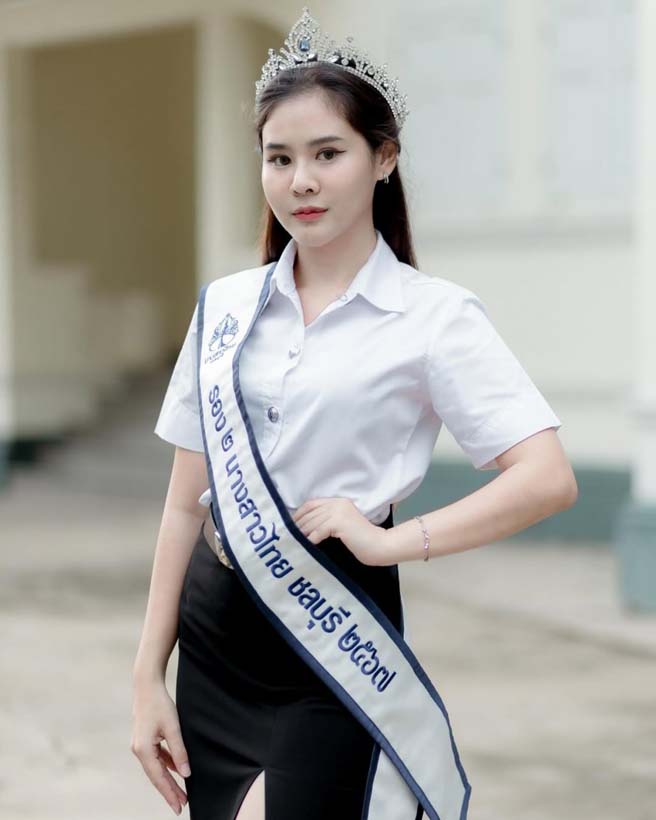 อั้ม ศรินยา โหนกระแส คู่กรณีสาวแดนเซอร์ สวยหรูดูแพง ดีกรีระดับนางงาม