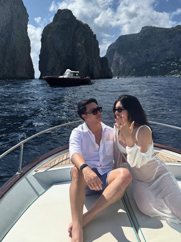 มีมี่ ทายาทนามสกุลดัง ถูกแฟนหนุ่มขอแต่งงานที่อิตาลี