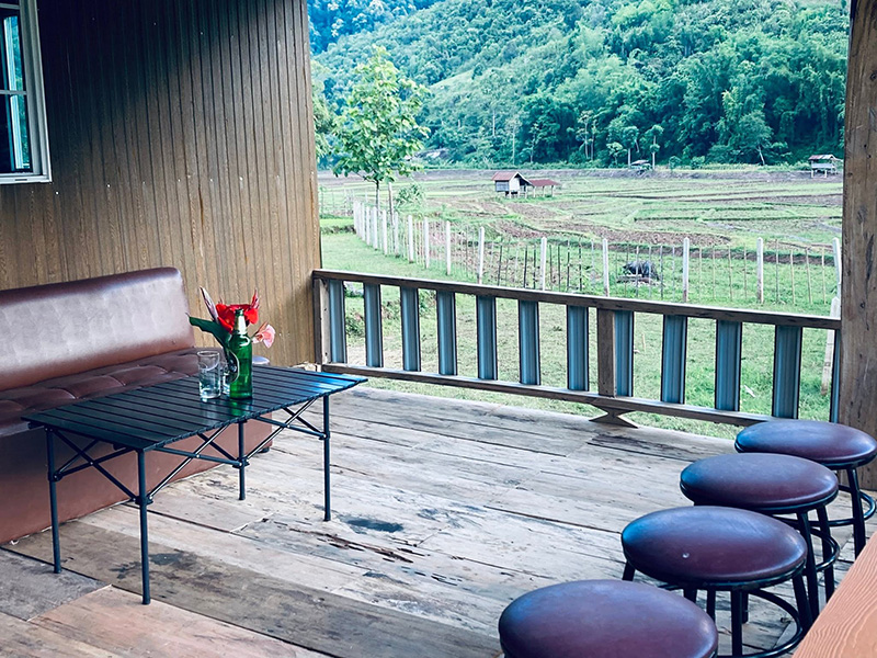 นาฮั่งวิวบ้านเวร ที่พักวิวทุ่งนา 2569