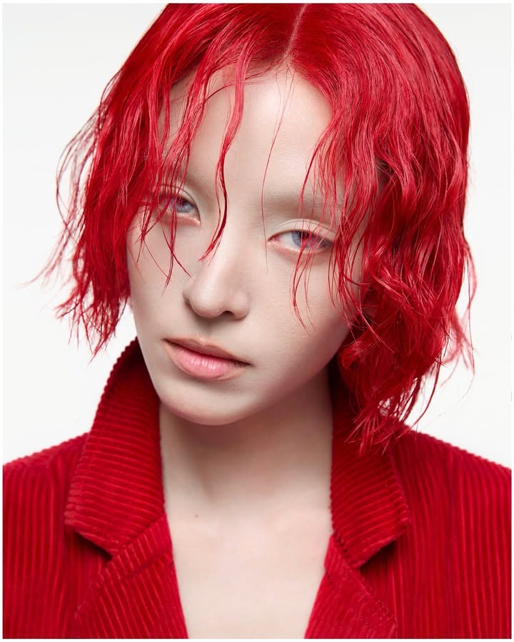 ณิชา ณัฏฐณิชา อวดลุคใหม่ สาวผมแดงสุดแซ่บ