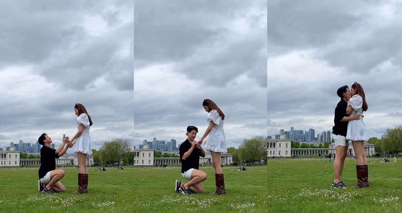 ซี ภูวรินทร์ ขอแฟนสาวแต่งงาน