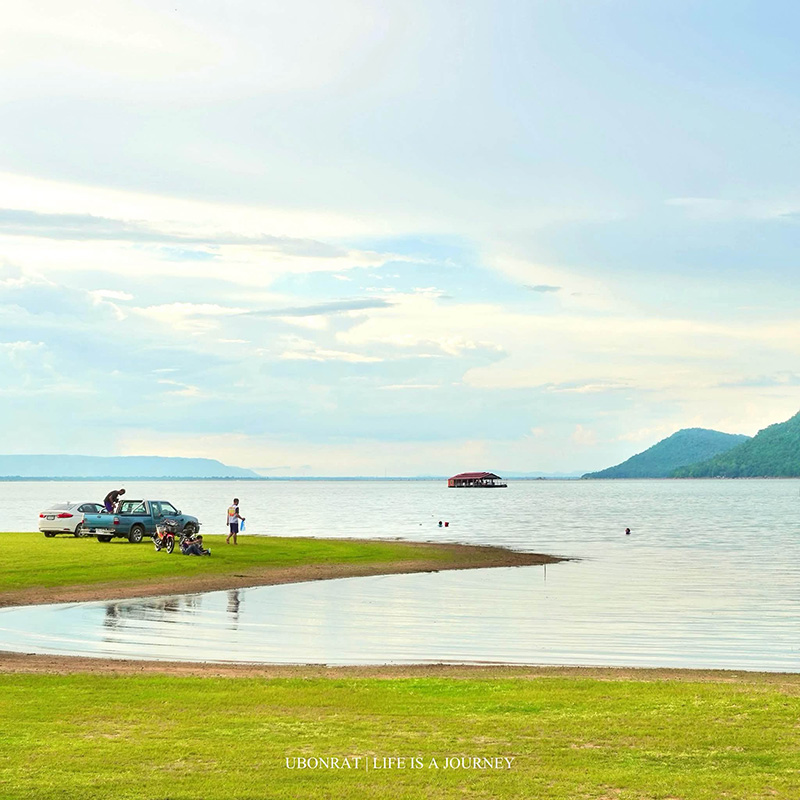 หาดโนนหนองใหญ่ เขื่อนอุบลรัตน์ จังหวัดขอนแก่น