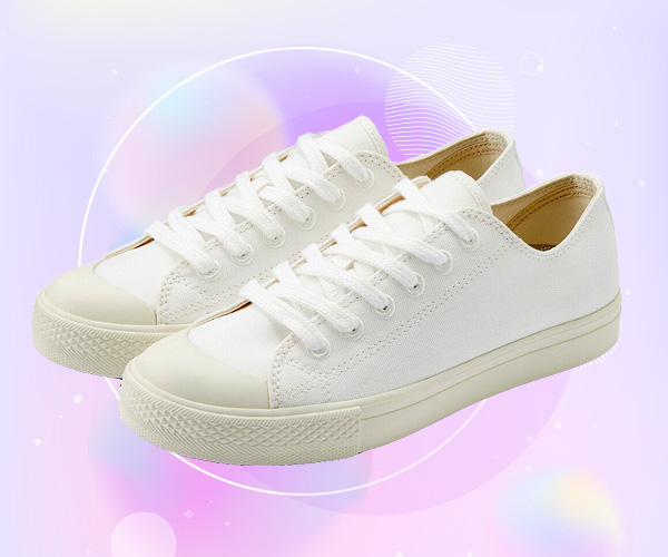 Muji Repellent Sneakers รองเท้าผ้าใบสีขาว