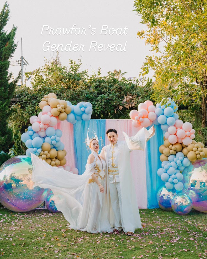 พราวฟ้า เสี่ยโบ๊ท เฉลยเพศลูกคนแรก