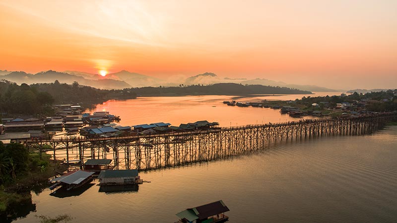 สถานที่ท่องเที่ยวกาญจนบุรี