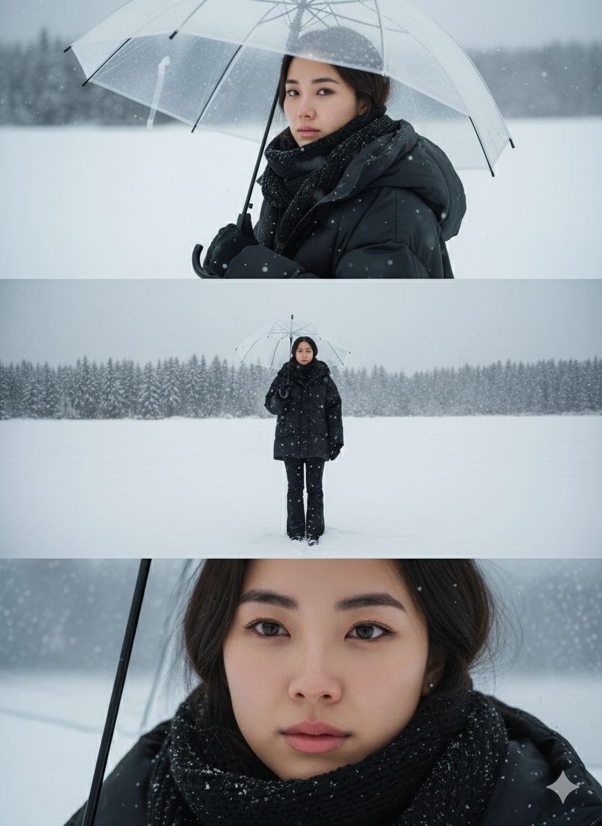 วิธีสร้างรูปภาพหิมะแรก