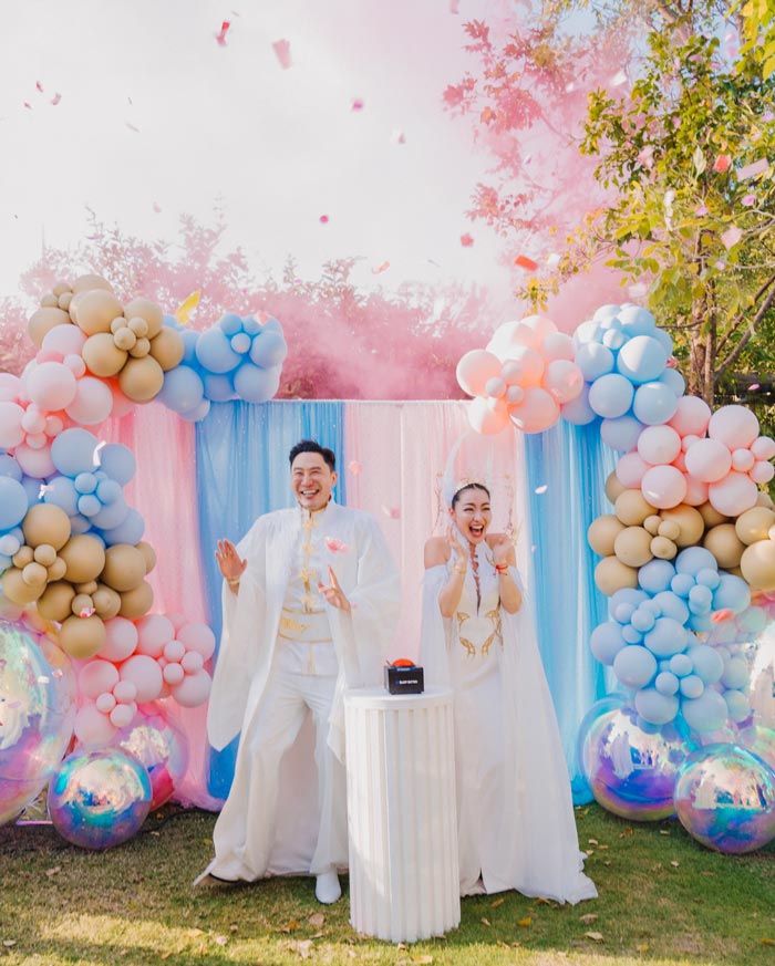 พราวฟ้า เฉลยเพศลูก