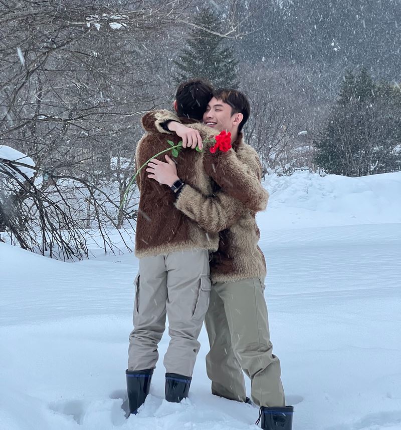 ดีเจมะตูม เตชินท์ เปิดตัวแฟนรับวาเลนไทน์ 