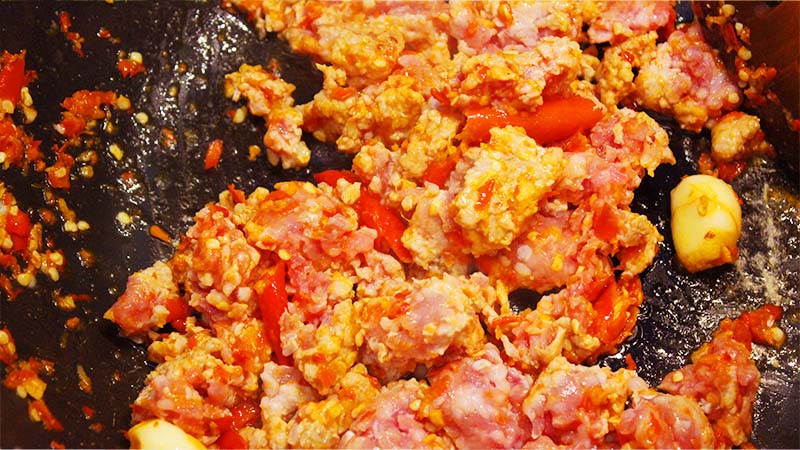 ผัดกะเพราหมูสับ