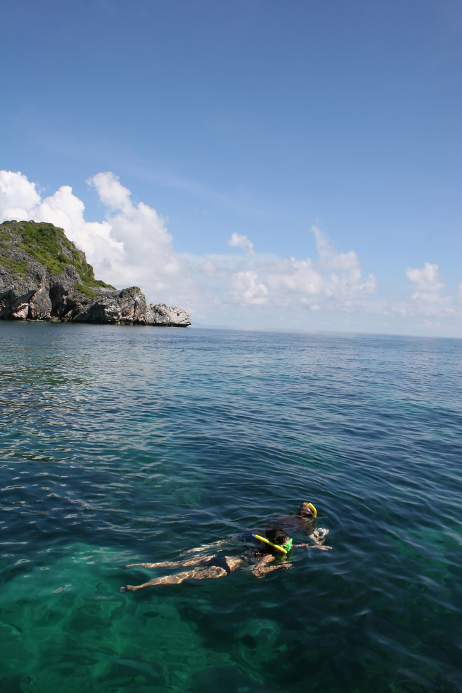 ดำน้ำที่อุทยานแห่งชาติหมู่เกาะอ่างทอง