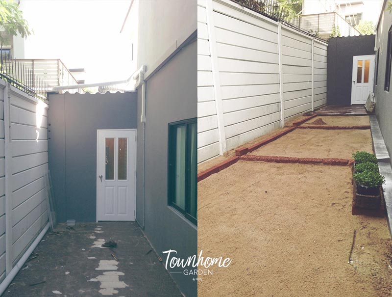 จัดสวนข้างบ้านสไตล์อังกฤษ