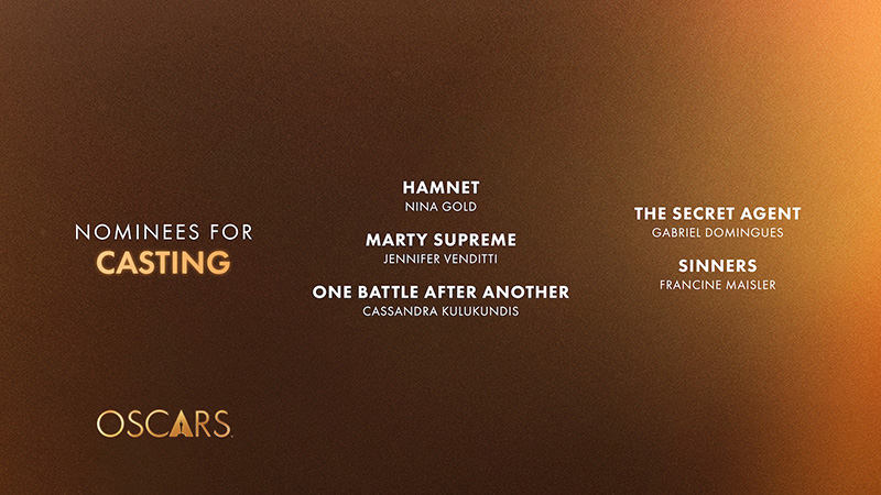 รายชื่อผู้เข้าชิงรายชื่อผู้เข้าชิงออสการ์ 2026 รางวัล Academy Awards ครั้งที่ 98