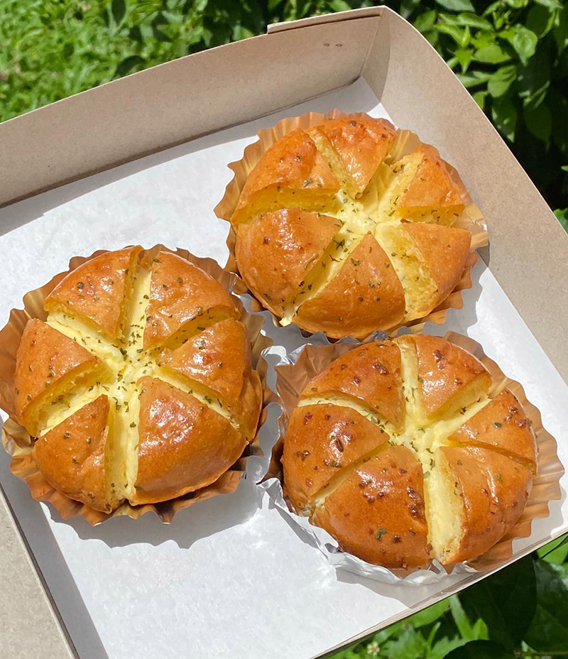 ร้านขนมปังกระทียมครีมชีส