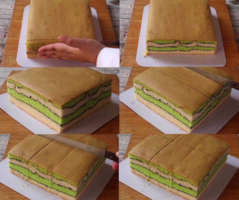 เค้กลายแผนที่ Topo Map Cake