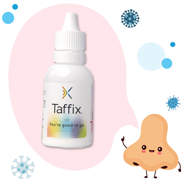 สเปรย์พ่นจมูกป้องกันไวรัส ยี่ห้อ Taffix