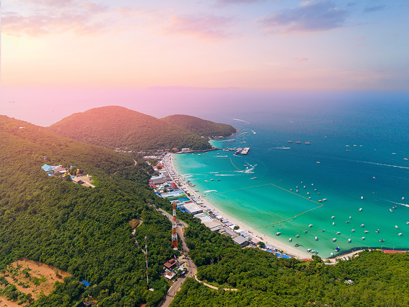 ที่เที่ยวปีใหม่ 2569 เกาะล้าน