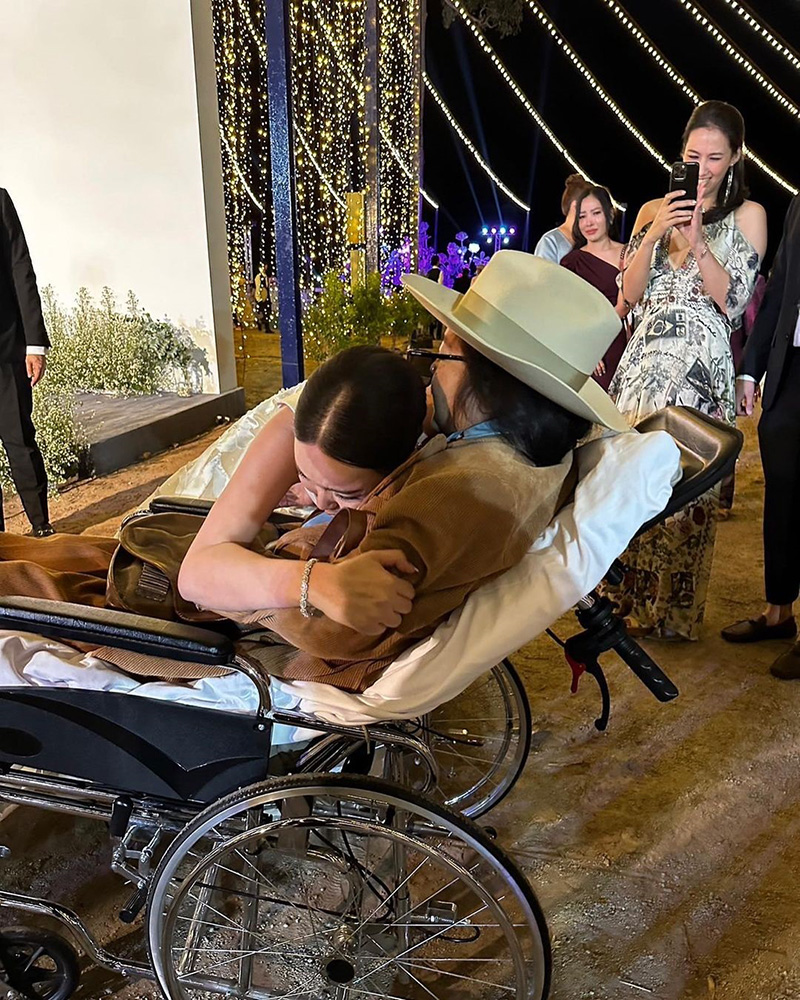 คุณหญิงแมงมุม ร่วมยินดีงานวิวาห์ 