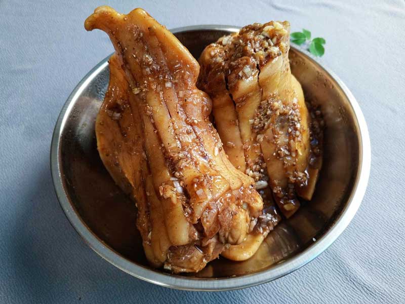 วิธีทำหมักหูหมู