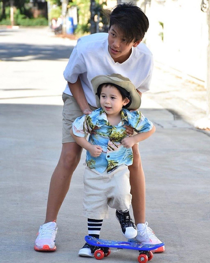 น้องคุน น้องจุน ลูกชาย เคน ธีรเดช หน่อย บุษกร