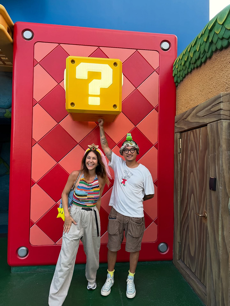 พอลล่า อวดโมเมนต์ควง เต้ บรม เดตหวานที่สวนสนุกญี่ปุ่น 