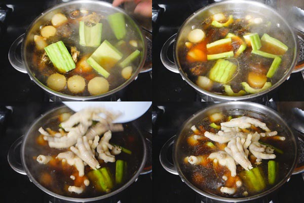 ก๋วยเตี๋ยวไก่ตุ๋นมะระ