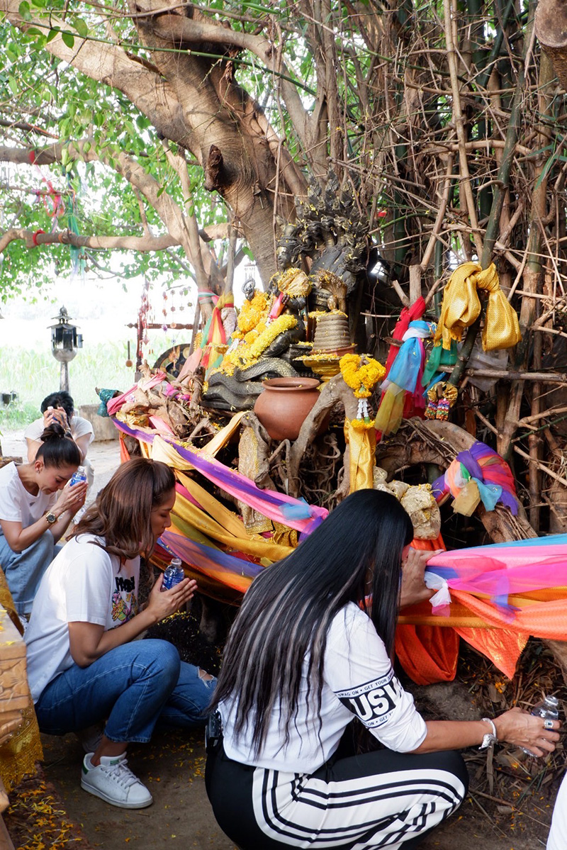 มเช้ง สามช่า อธิษฐาน ขอ 20 ล้าน จากพญานาค