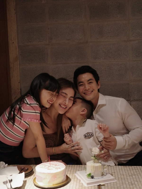 แนน ปิยะดา ฉลองวันเกิด 39 ปี พร้อม ไฮโซกึ้ย ศุภชัย สามีและลูก ๆ